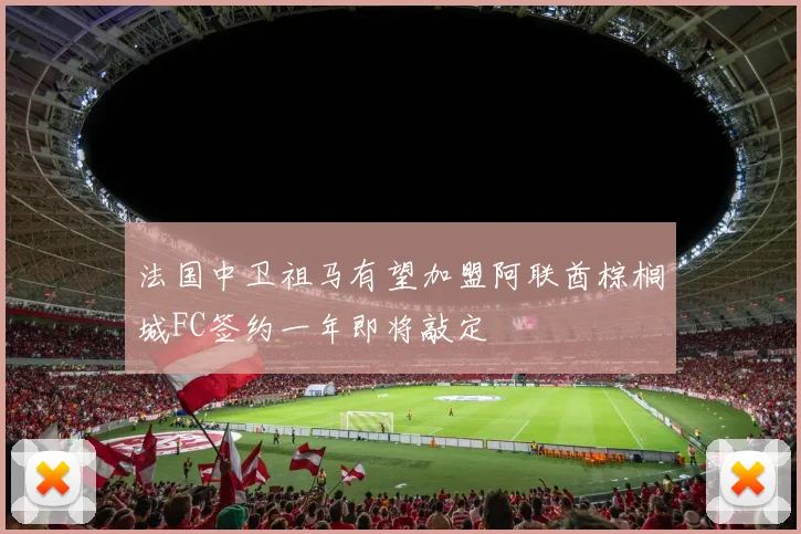 法国中卫祖马有望加盟阿联酋棕榈城FC签约一年即将敲定